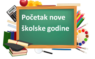 OBAVIJEST ZA POČETAK NASTAVNE GODINE 2026./2027.